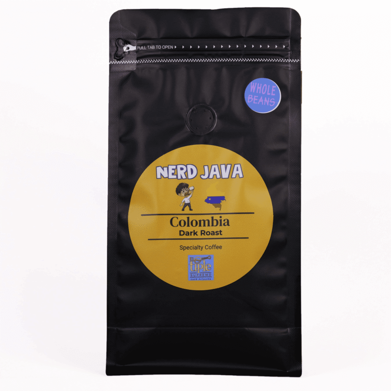 Colombia Whole Bean 16 oz Colombia Dark Roast Coffee