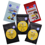 Sample Pack Regular Flavor Whole Bean 3 oz with transparent background