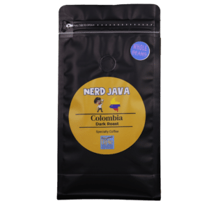 Colombia Tiple Whole Bean Transparent background