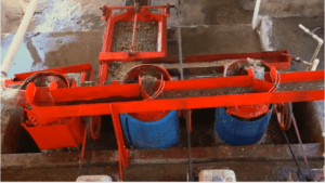 Kafetos Green bean washing and sorting machine