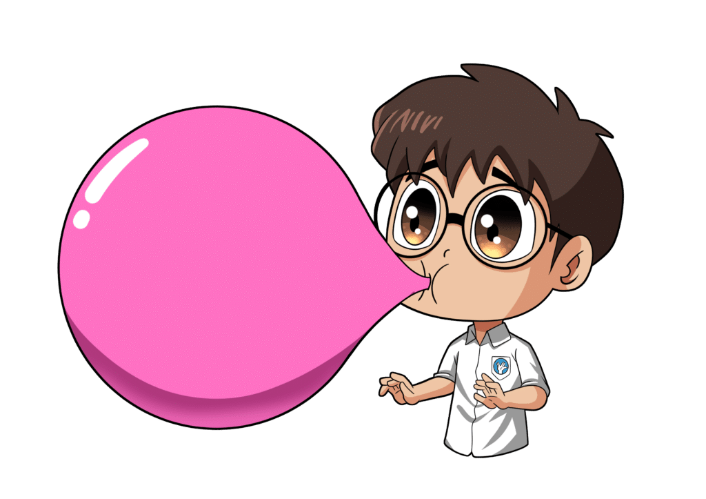 Nerd Java Bubble Gum Coffee Art