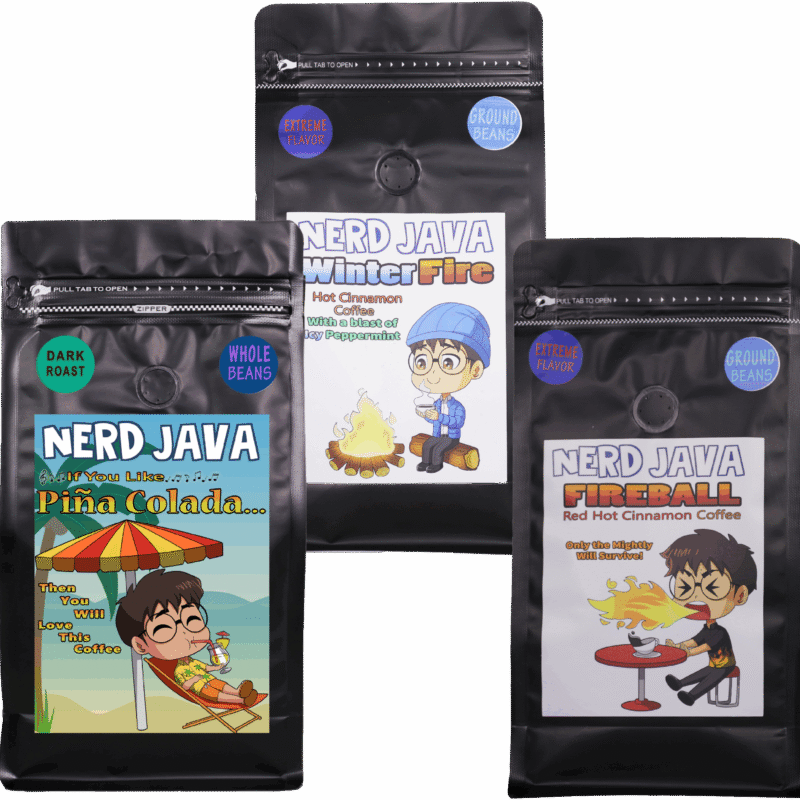 Nerd Java Flavors transparent