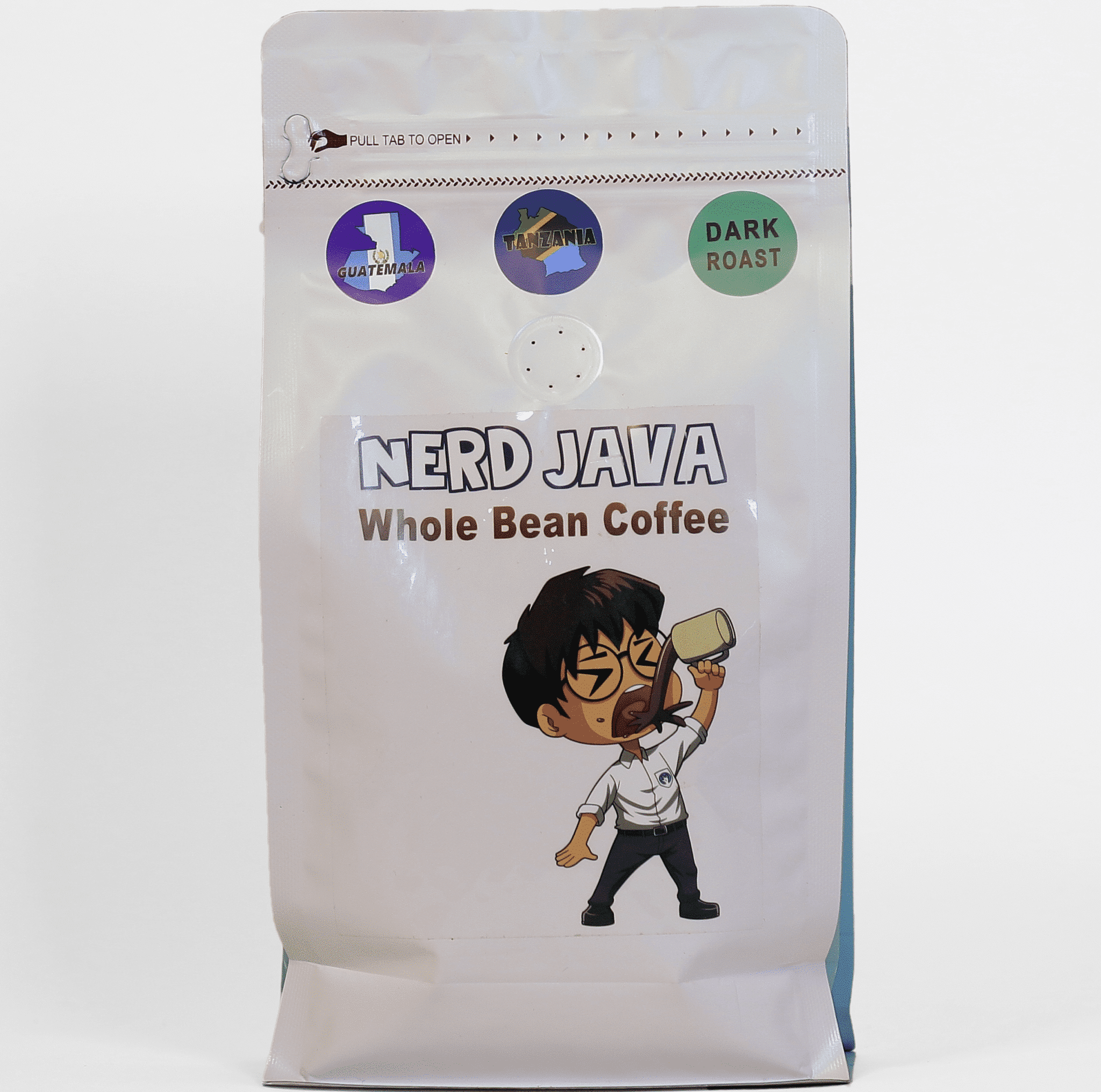 Tanzania Peaberry Guatemala Blend - Nerd Java