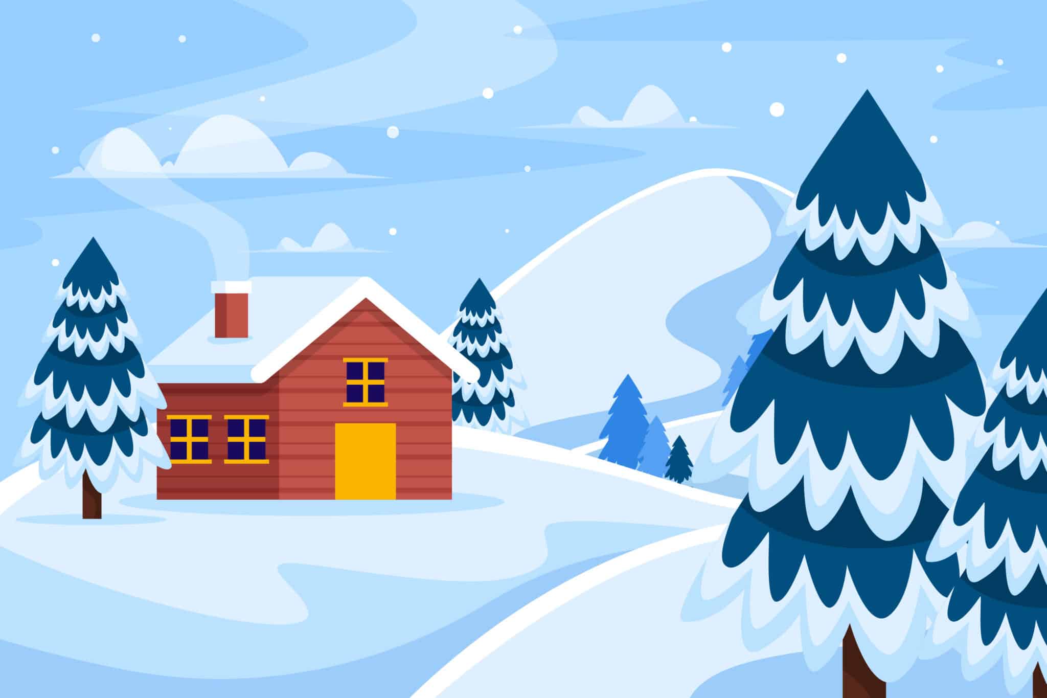 Winter Cabin
