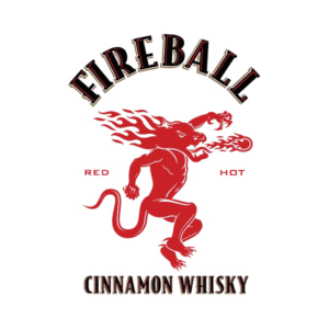 transparent fireball whisky logo