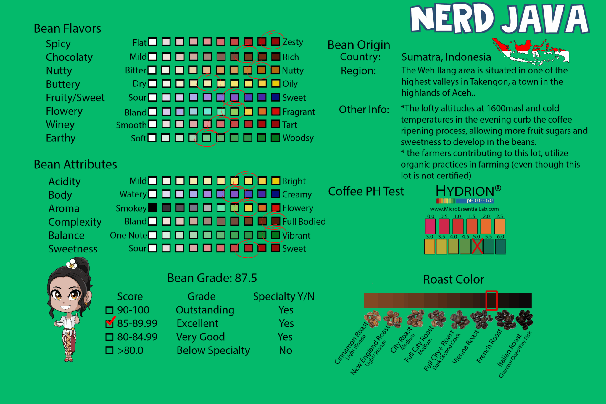 Roast Card Sumatra Dark Side 2