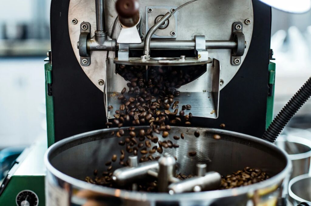 toll roasting coffee beans