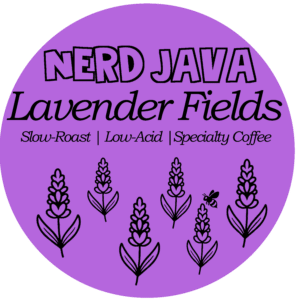 Lavender Fields sticker artwork